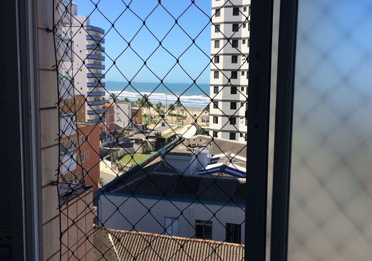 Apartamento Vila Tupi Frente Ao Mar Appartement Praia Grande  Buitenkant foto